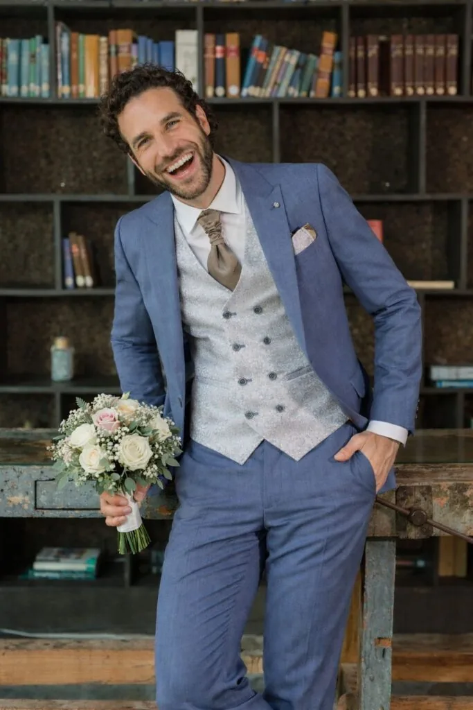Trouwpak uit de collectie van Weggemans