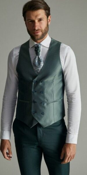 Alternative view of Trouwpak Roberto Vicentti donkergroen cor 15.23.900