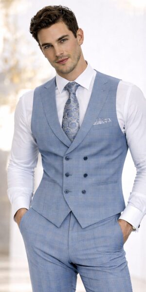 Ook mooi wanneer het colbert wordt uitgedaan