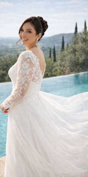 trouwjurk Cordelia van Jarice gedragen door bruid