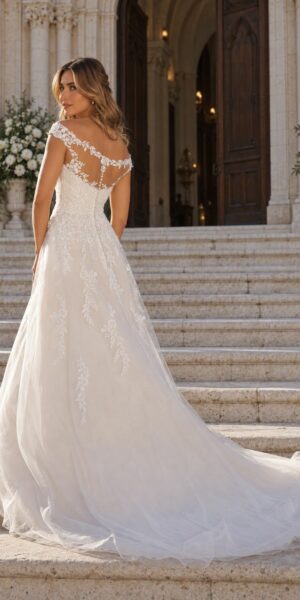 Alternative view of Bruidsjurk Finley van Azuree Bridal